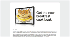 Desktop Screenshot of breakfast.areyousurethatsvegan.com
